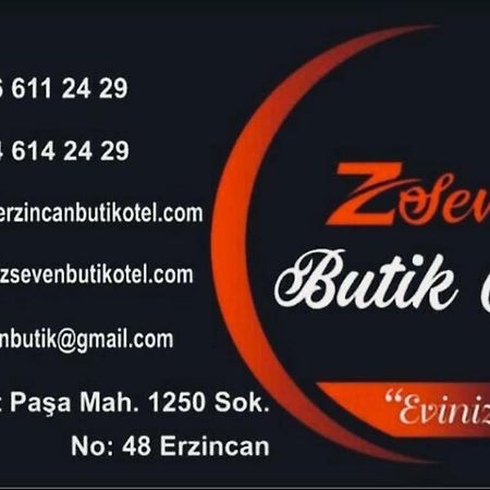 Zseven Butik Otel Ерзінджан Екстер'єр фото