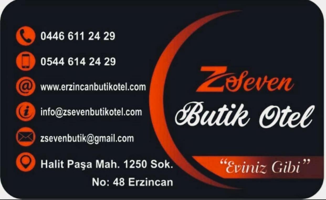 Zseven Butik Otel Ерзінджан Екстер'єр фото